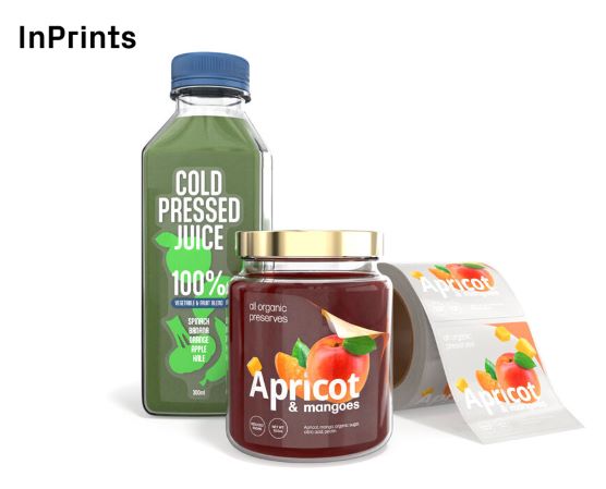Custom Bottle Stickers Printing in india